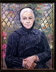 Portræt af tante, 1922